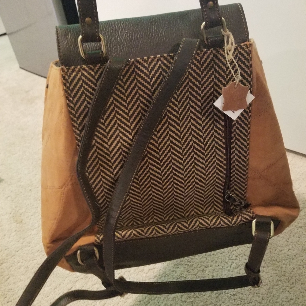 Vann & co leather backpack